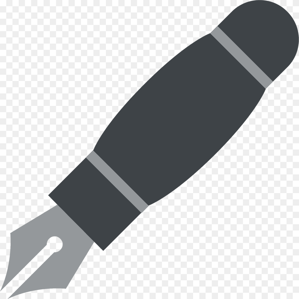 Fountain Pen Emoji Clipart Png Image