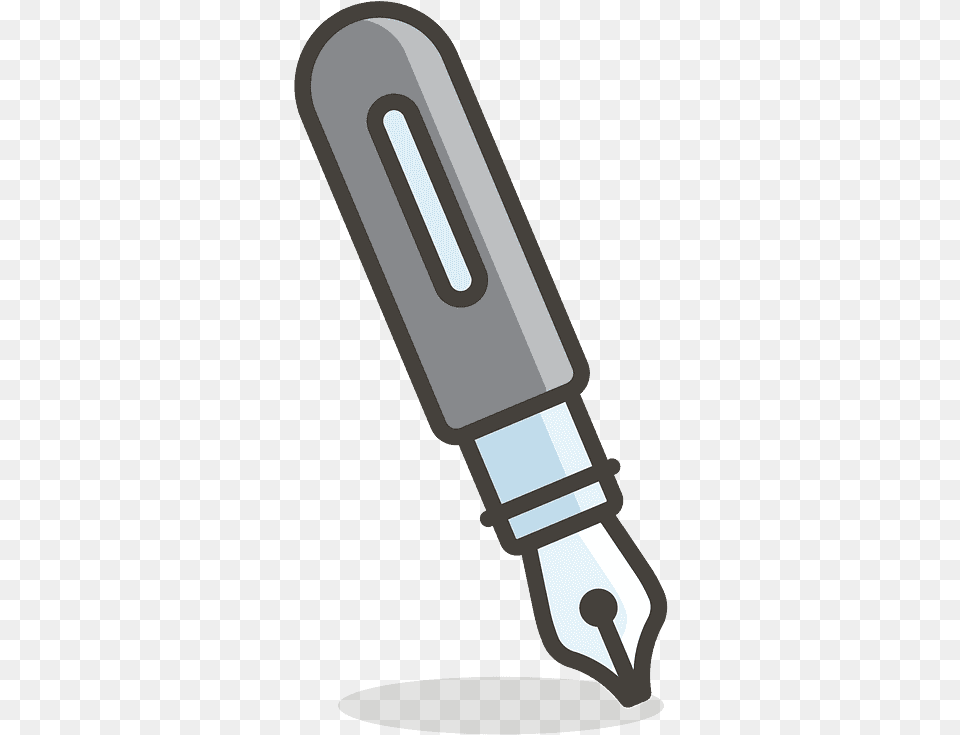 Fountain Pen Emoji Clipart Clip Art, Fountain Pen Free Transparent Png