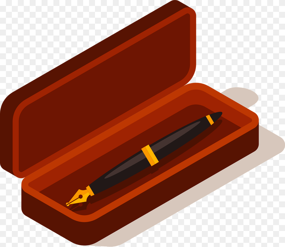 Fountain Pen In A Case Clipart, Bulldozer, Machine Png