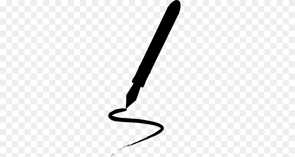 Fountain Pen Line, Blade, Dagger, Knife, Weapon Free Png