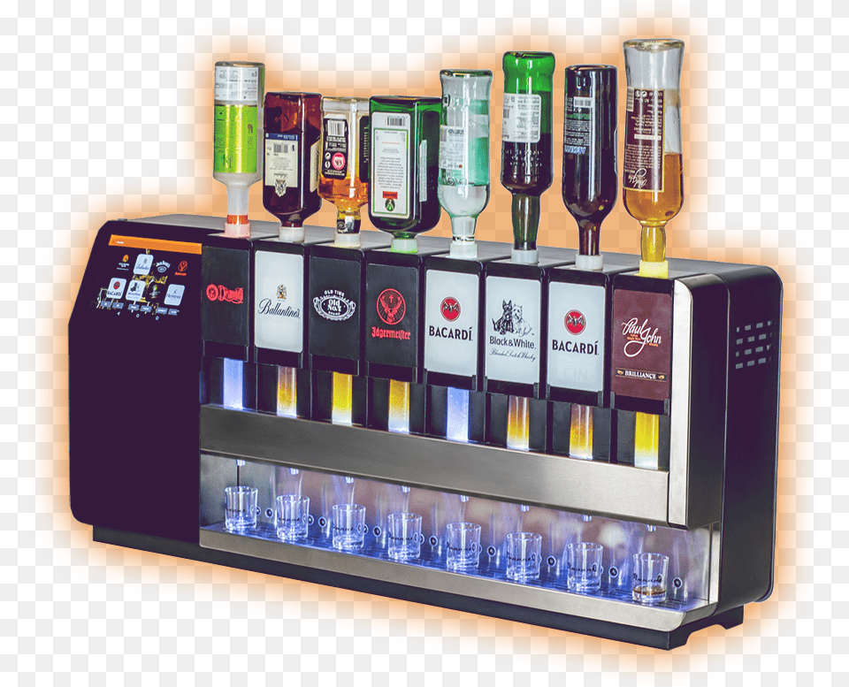 Fountain Shelf, Alcohol, Beverage, Liquor, Bottle Free Png