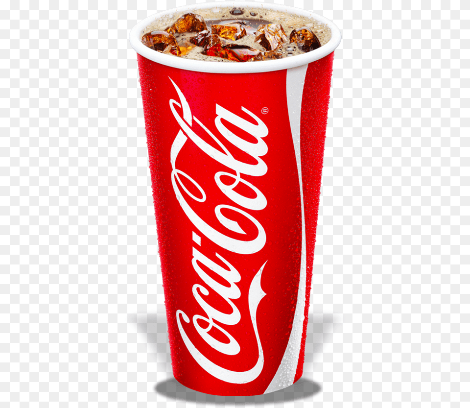 Fountain Soda Coca Cola, Beverage, Coke, Can, Tin Free Transparent Png