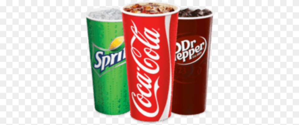 Fountain Soda Coca Cola, Beverage, Coke, Can, Tin Png Image