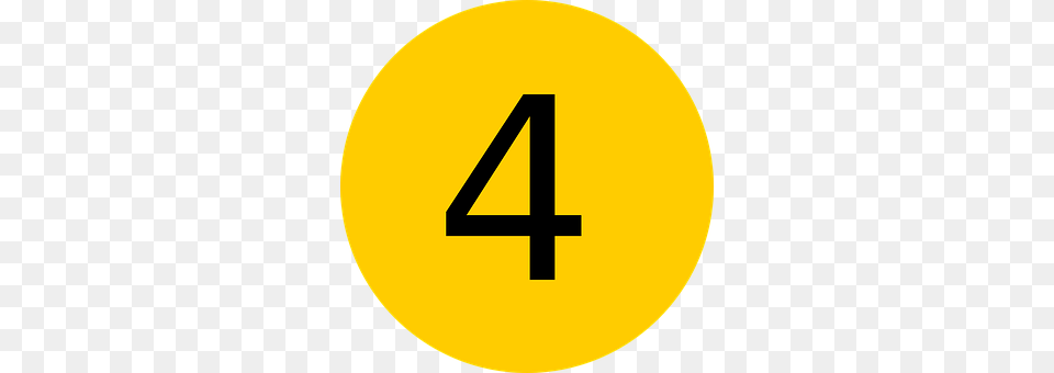 Four Symbol, Sign, Number, Text Free Png Download