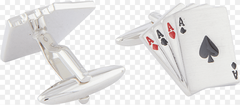 Four Aces Cufflinks Poker, Blade, Razor, Weapon, Game Png