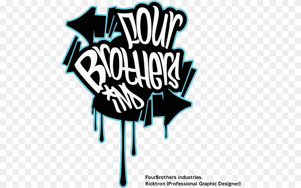 Four Brothers Ind Logo Dot, People, Person, Text, Art Free Png Download