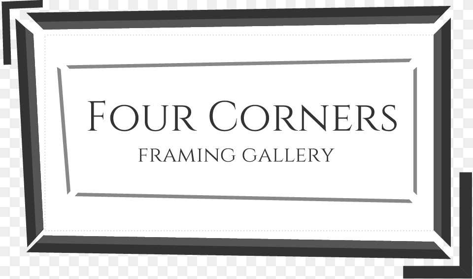 Four Corners Framing Gallery Fort Henry, Text, White Board Free Png Download