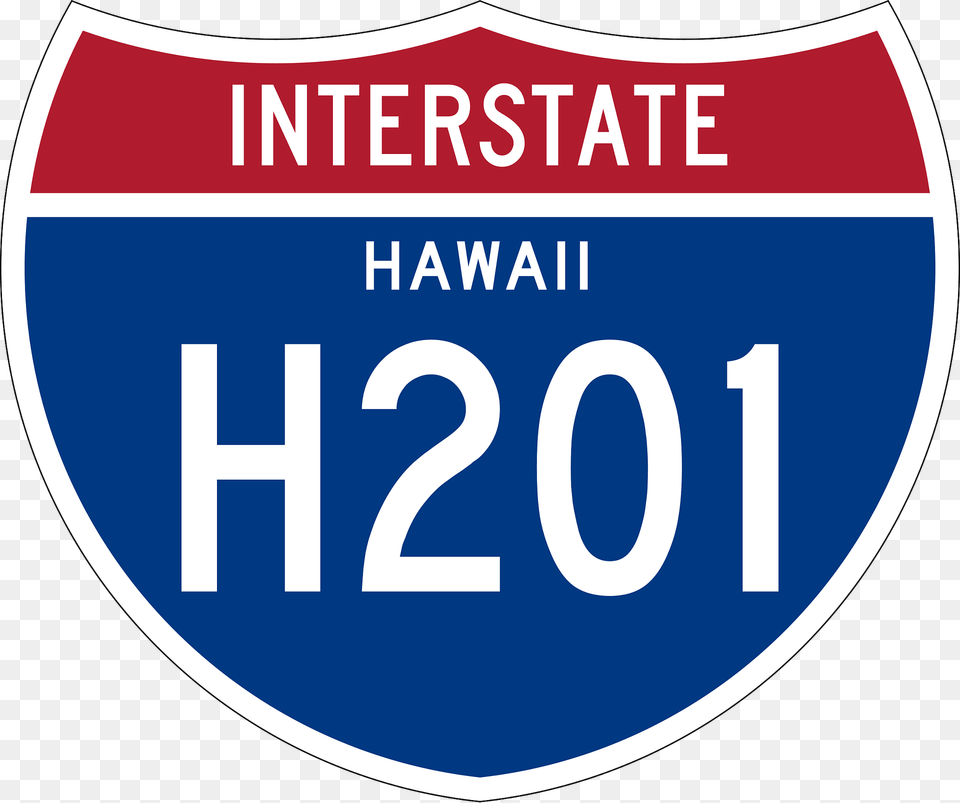 Four Digit Interstate Route Shield Hawaii Clipart, License Plate, Transportation, Vehicle, Symbol Png