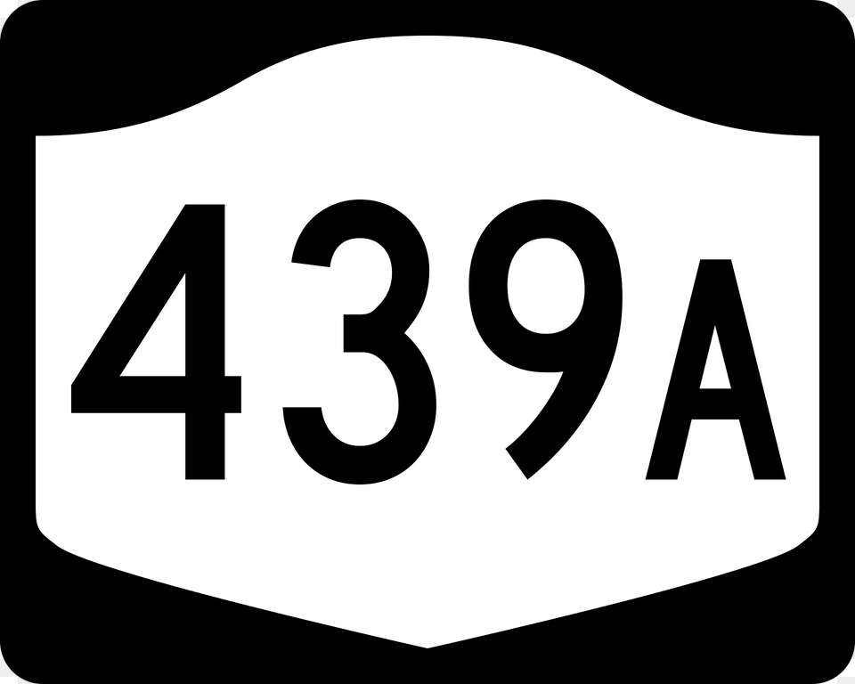 Four Digit State Route Shield New York Clipart, Number, Symbol, Text Free Transparent Png
