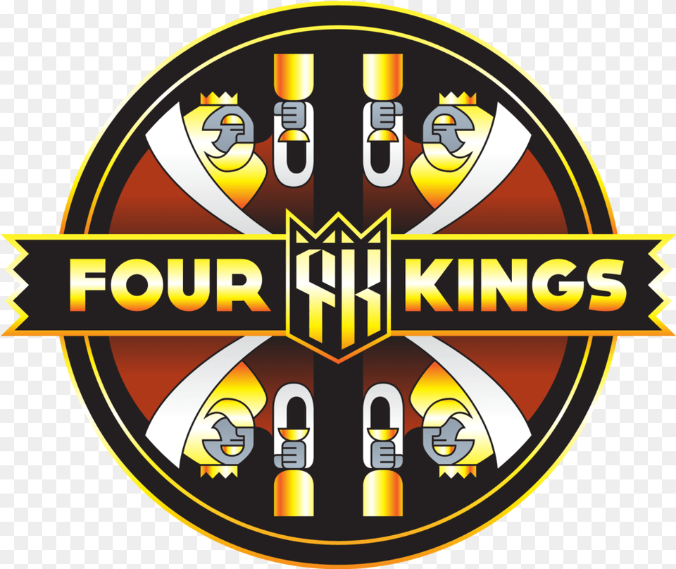 Four Kings Roqdraw Emblem, Logo, Person Png