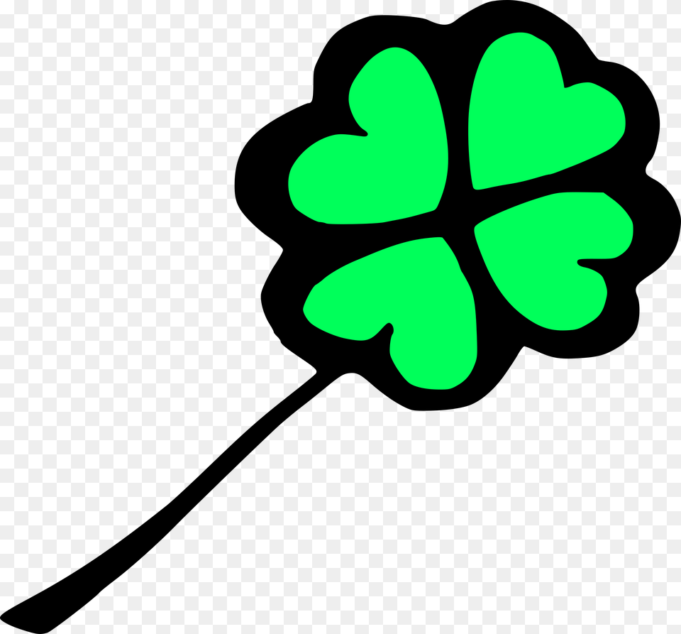 Four Leaf Clover, Plant, Flower, Outdoors, Nature Png Image