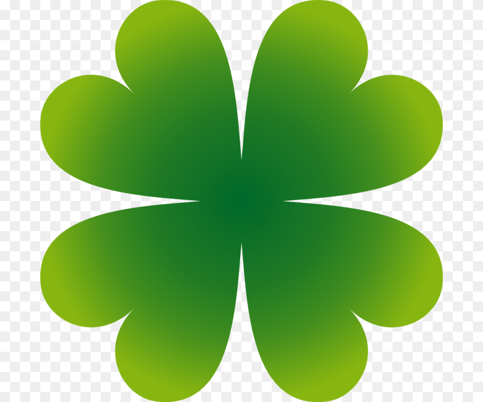Four Leaf Clover Animated, Green, Plant, Astronomy, Moon Png Image