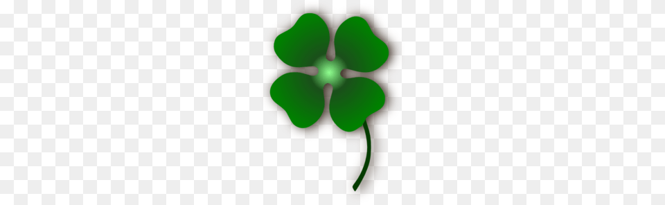 Four Leaf Clover Clip Art, Green, Flower, Plant, Light Free Png Download