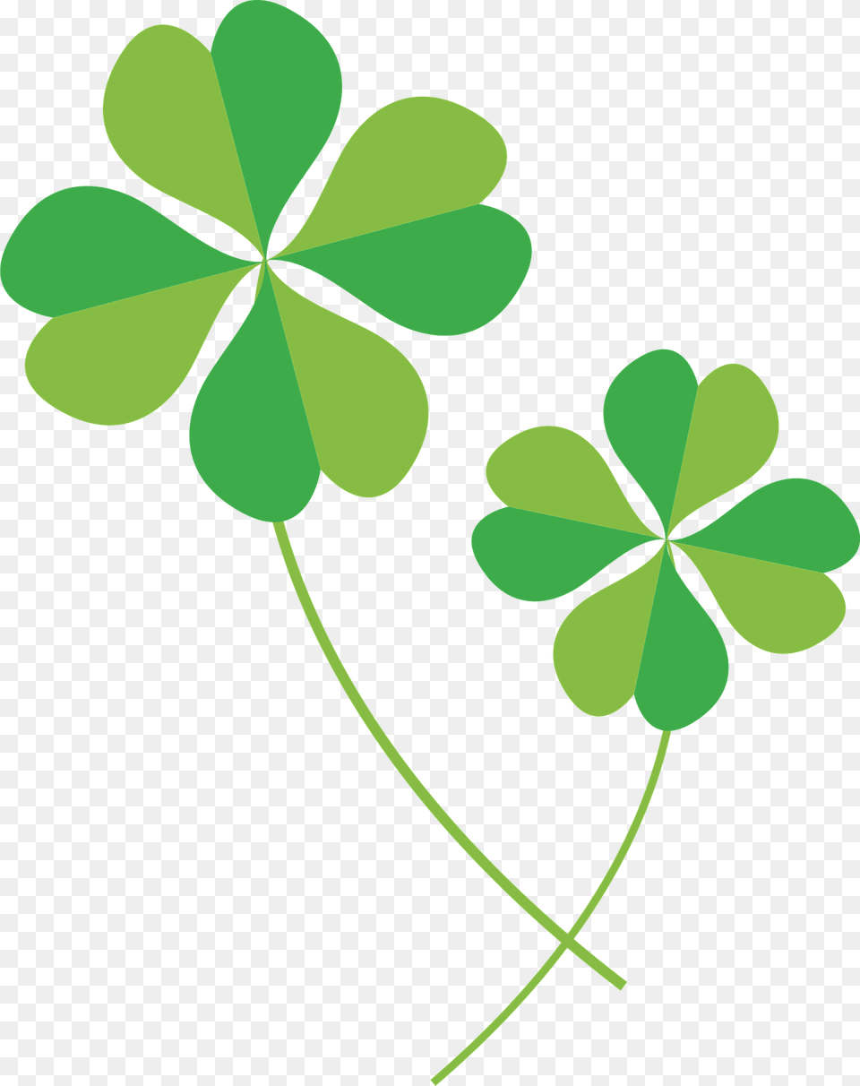 Four Leaf Clover Clipart, Green, Plant Free Png Download