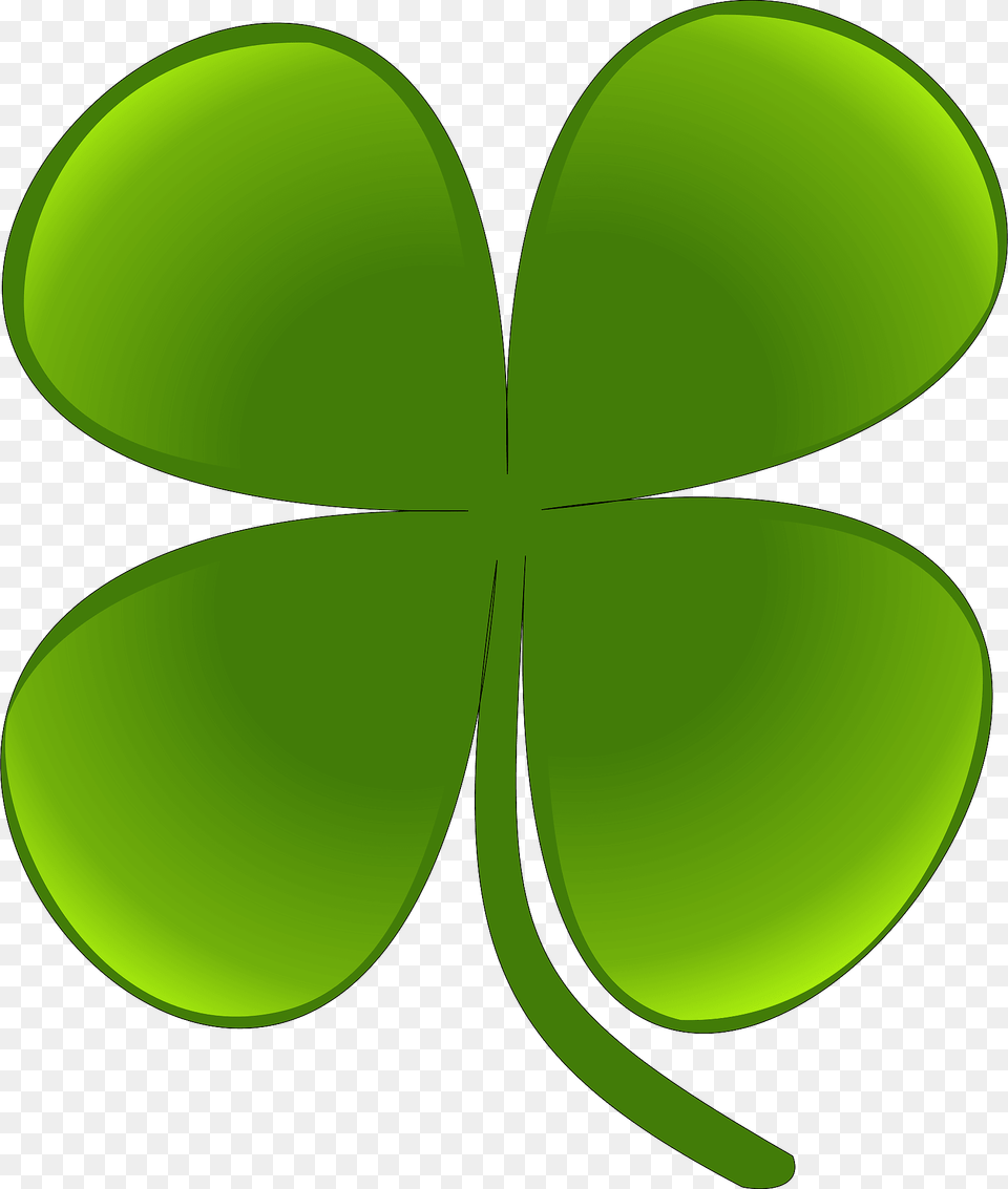 Four Leaf Clover Clipart, Green, Plant, Astronomy, Moon Png