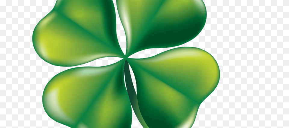 Four Leaf Clover Clipart, Green, Plant Png Image