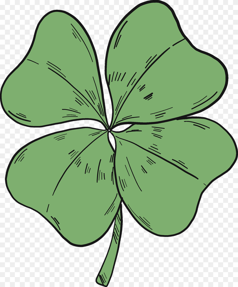 Four Leaf Clover Clipart, Plant, Animal, Fish, Sea Life Free Transparent Png