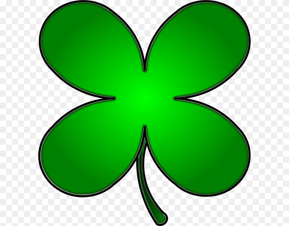 Four Leaf Clover Cliparts Green, Plant Free Transparent Png