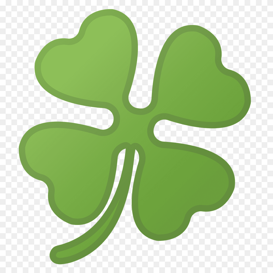 Four Leaf Clover Emoji Clipart, Green, Plant, Dynamite, Outdoors Free Png Download