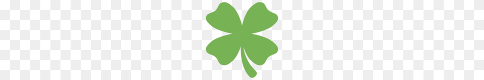 Four Leaf Clover Emoji On Twitter Twemoji, Plant, Animal, Fish, Flower Free Png Download