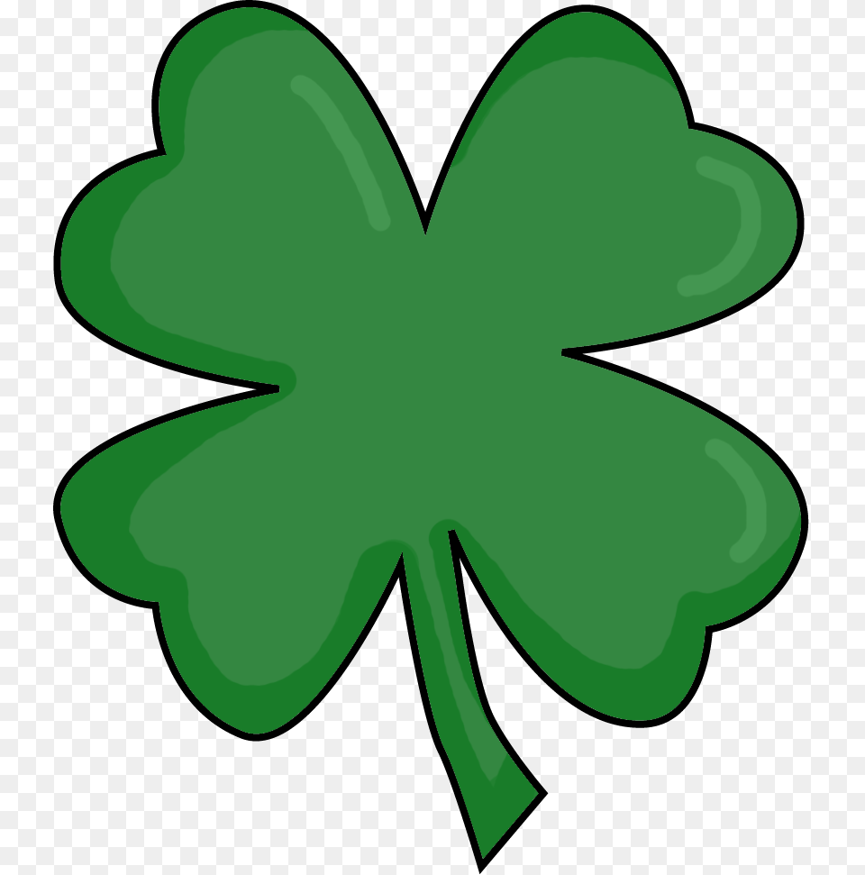 Four Leaf Clover Image, Green, Plant, Food, Sweets Free Png