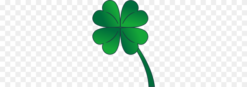 Four Leaf Clover Shamrock Saint Patricks Day Download, Flower, Geranium, Green, Plant Free Png