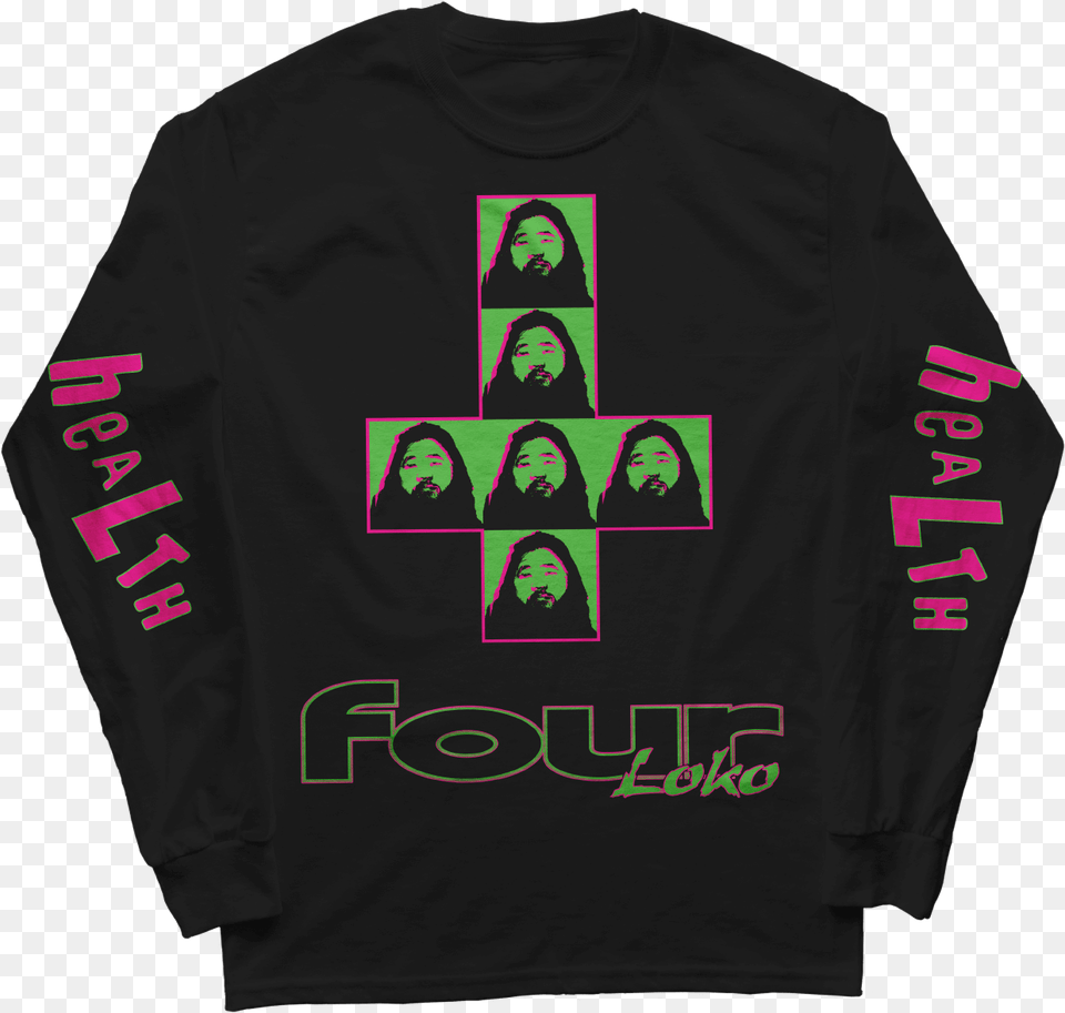 Four Loko Heavens Gate Nike Shirt, Long Sleeve, Clothing, T-shirt, Sleeve Free Transparent Png