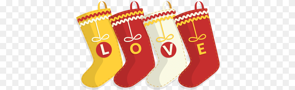 Four Love Christmas Stockings Icon 32 Love Christmas, Festival, Christmas Decorations, Clothing, Hosiery Png