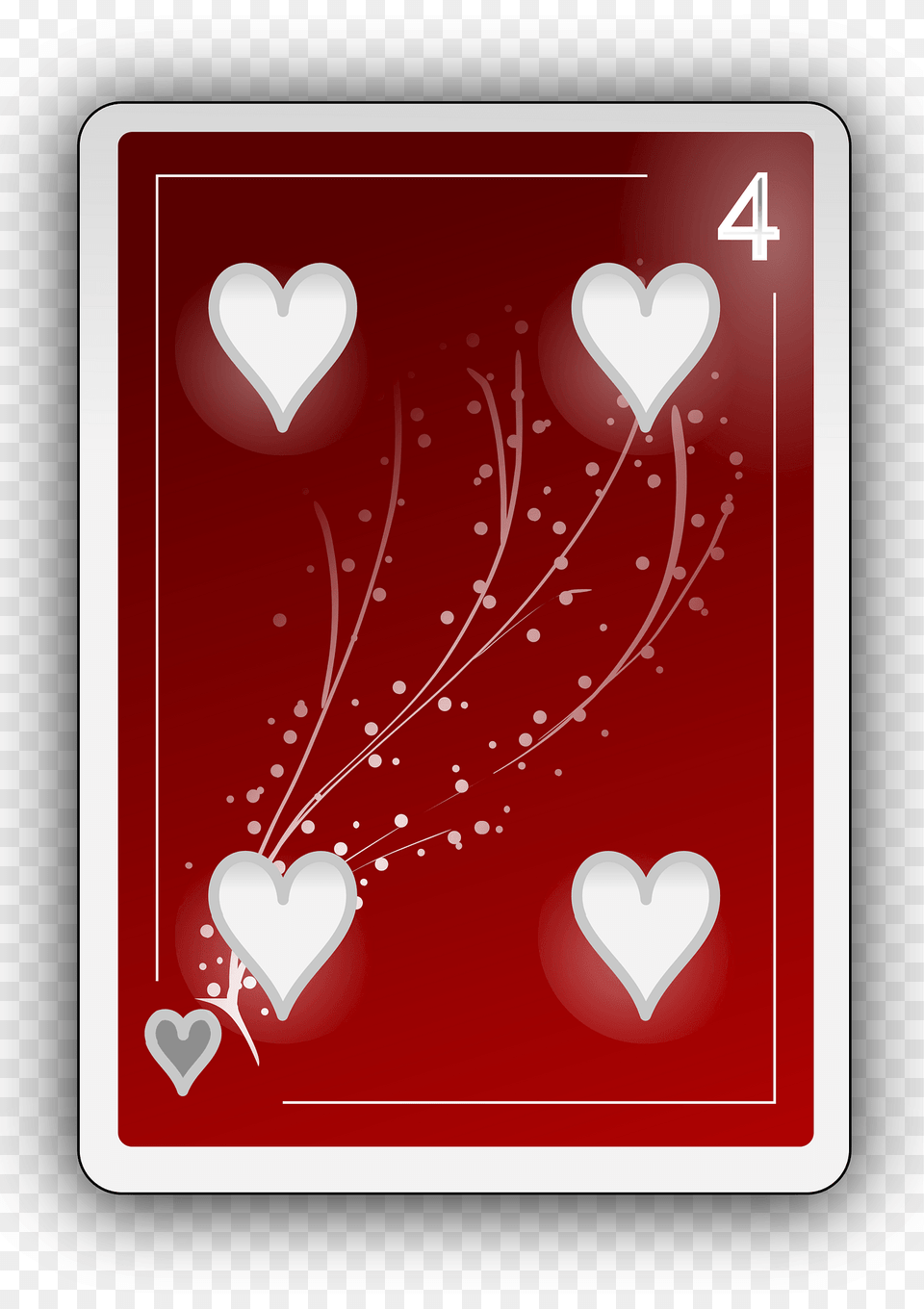 Four Of Hearts Clipart, Envelope, Greeting Card, Mail, Art Free Transparent Png