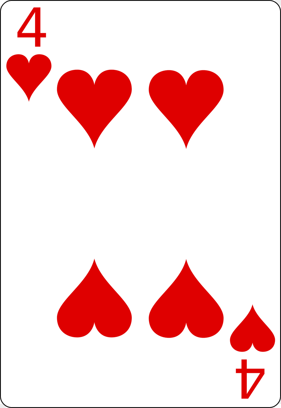 Four Of Hearts Clipart, Food, Ketchup, Symbol Free Png