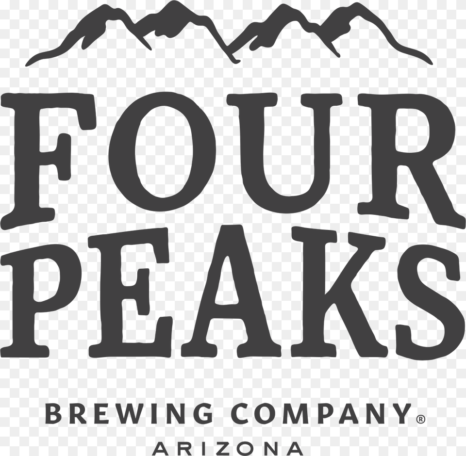 Four Peaks Logo Four Peaks Brewing Logo, Text, Advertisement, Person, Poster Free Png Download