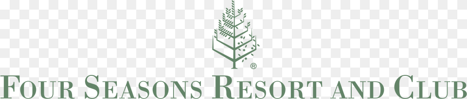 Four Seasons Resorts And Club Logo Four Seasons Hotel, Plant, Tree, Vegetation, Grass Free Transparent Png