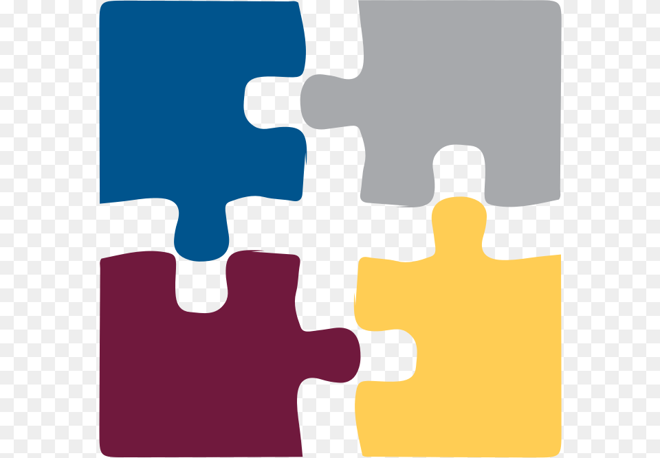 Four Separate Puzzle Pieces Clipart Jigsaw Puzzles Clip Art, Game, Jigsaw Puzzle, Adult, Male Free Transparent Png