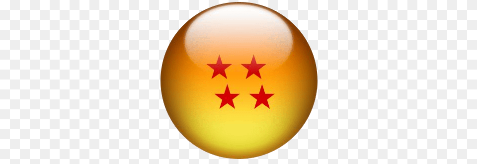 Four Stars Dragon Ball Render, Star Symbol, Symbol, Astronomy, Moon Png Image