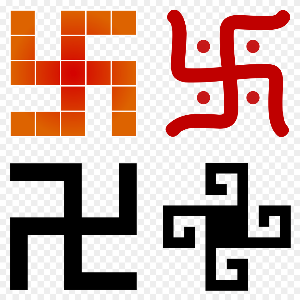 Four Swastika Collage, Dynamite, Weapon Free Png Download