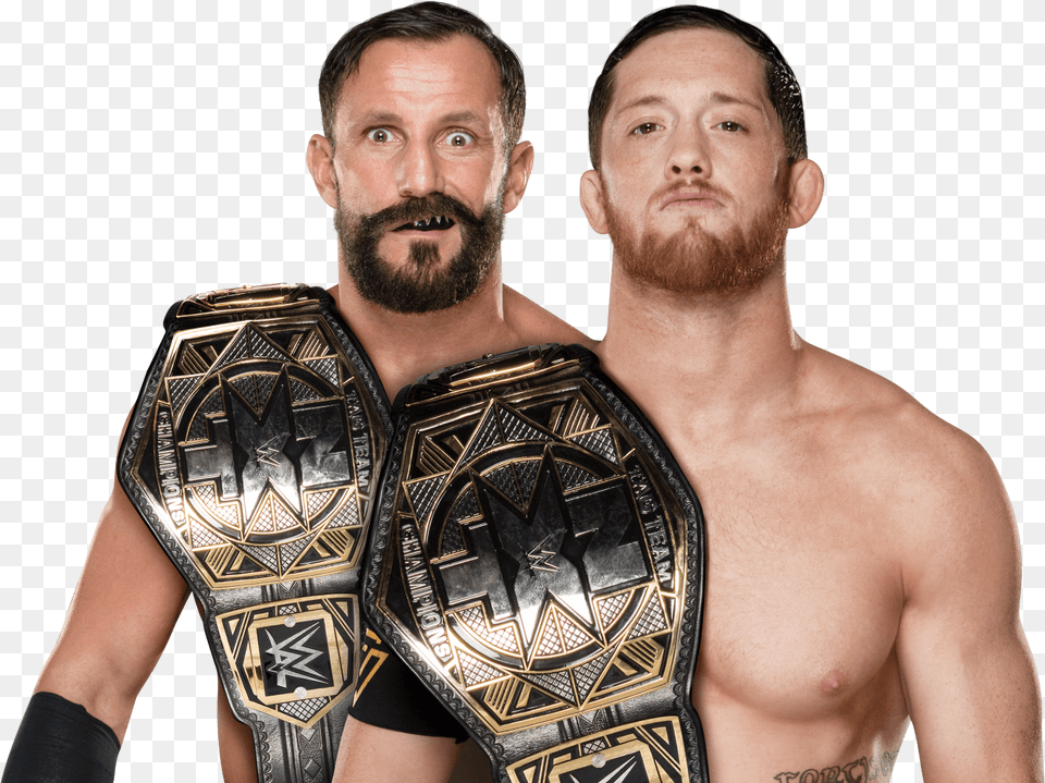 Four Tournaments Announced For Wrestlemania Axxess Undisputed Era Nxt Tag Team Champions, Adult, Beard, Face, Head Png