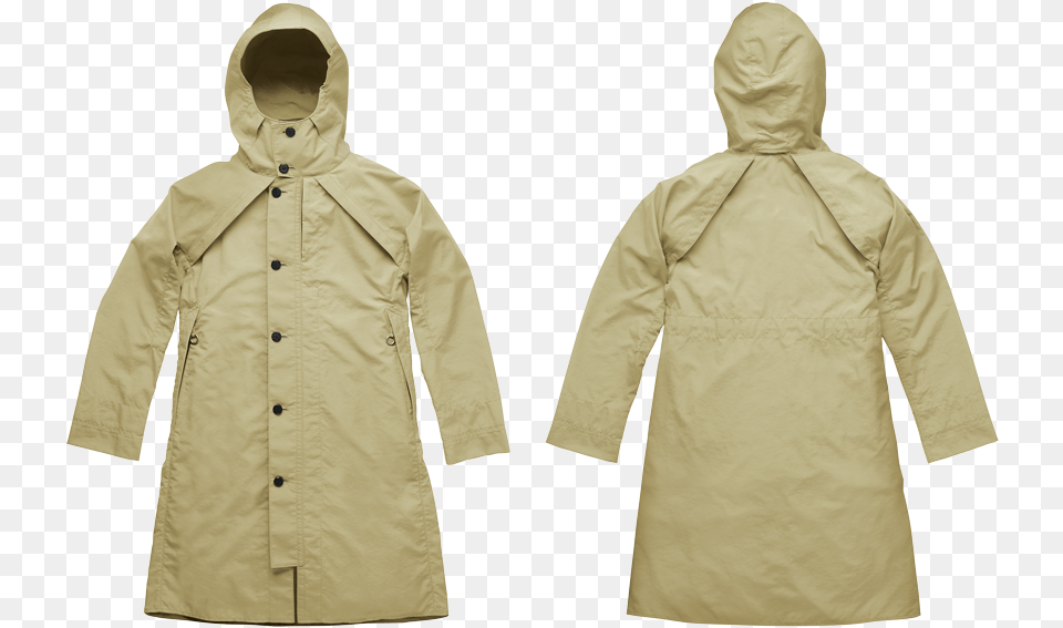 Four Vent Long Rain Jacket, Clothing, Coat, Raincoat Png Image