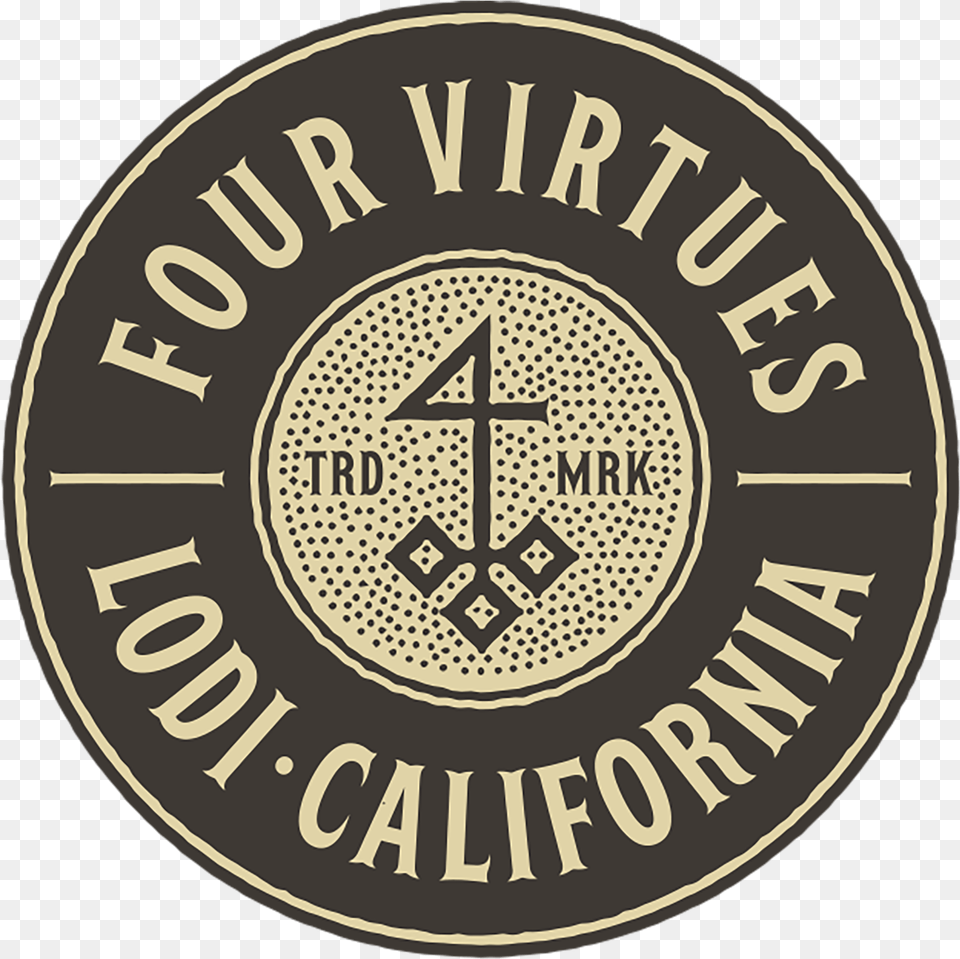 Four Virtues Lodi Logo Emblem, Disk, Symbol Free Transparent Png