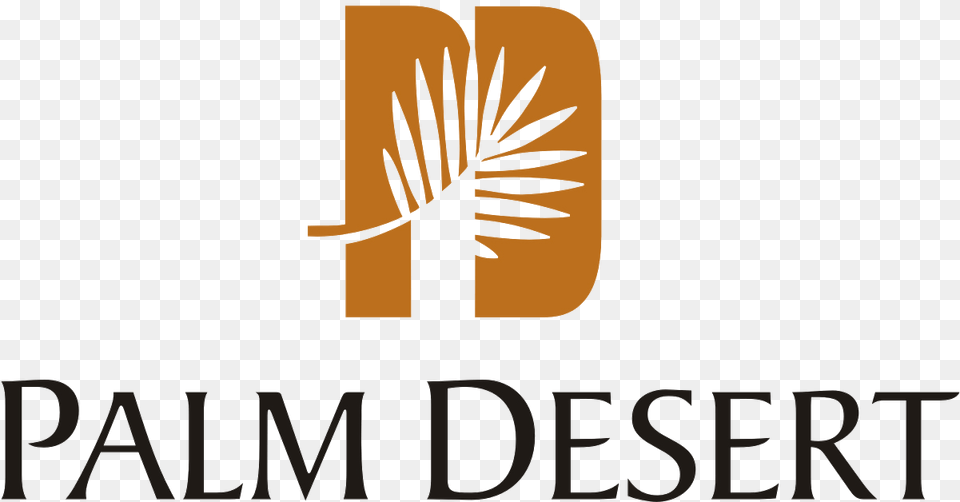 Fourth District City Of Palm Desert Logo, Palm Tree, Plant, Tree, Text Png Image