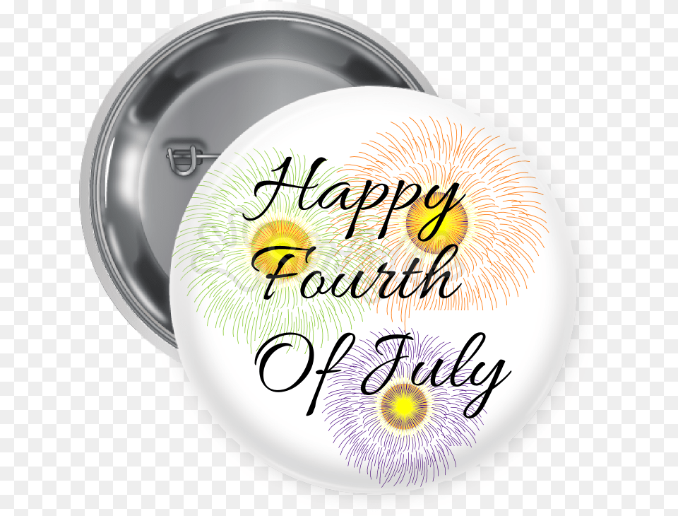 Fourth Of July Button Badge, Plate, Food, Meal, Dish Free Transparent Png