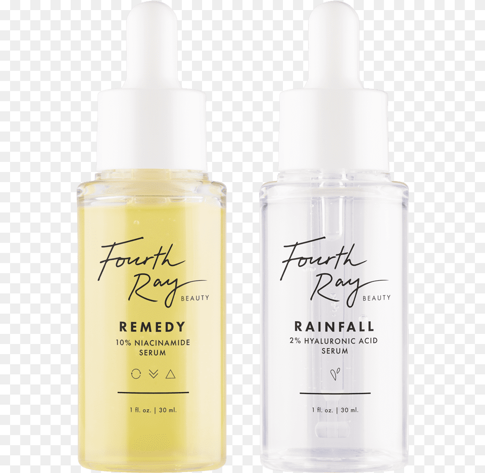 Fourth Ray Remedy Rainfall Serum Duo Kumano Yushi Tea Body Soap, Bottle, Cosmetics, Perfume Free Png