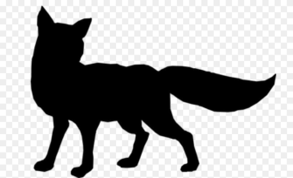 Fox, Animal, Coyote, Mammal, Silhouette Free Png Download