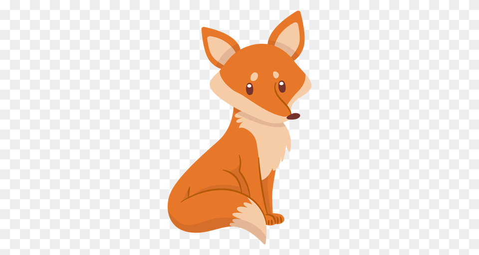 Fox Animal Cartoon, Bear, Mammal, Wildlife, Canine Png Image