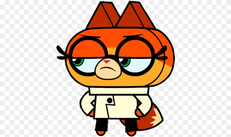 Fox Annoyed Dr Fox From Unikitty, Baby, Person, Cartoon Free Transparent Png