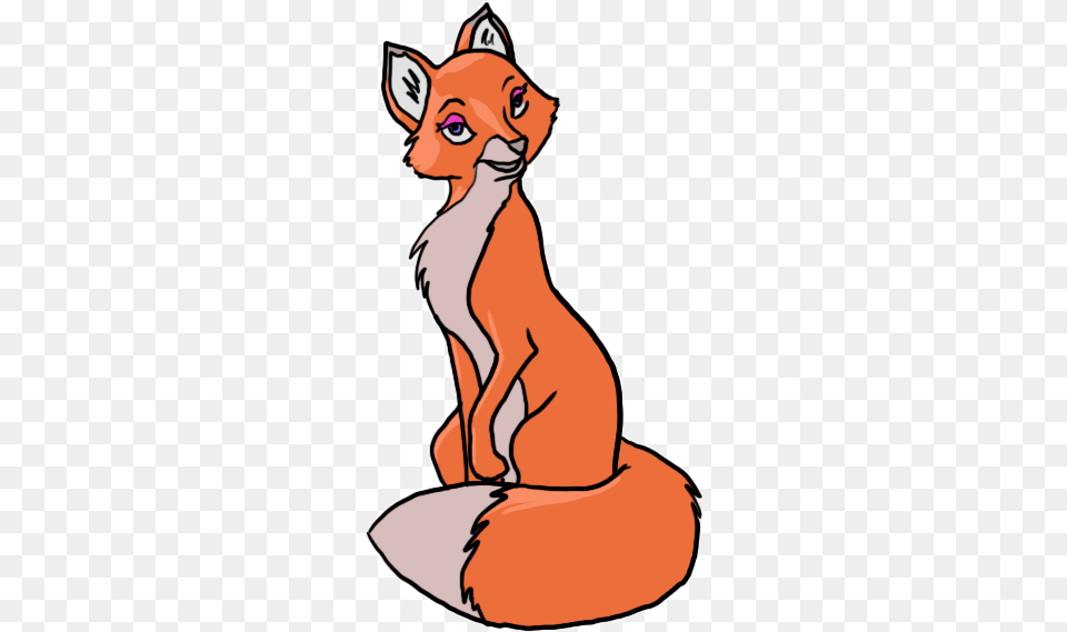 Fox Cartoon Drawing Of A Fox Face, Adult, Female, Person, Woman Png