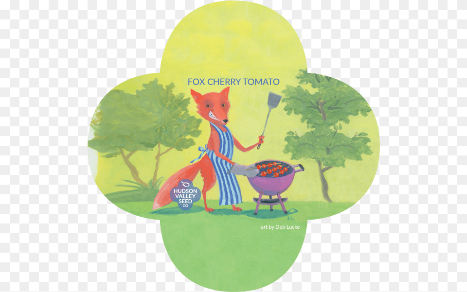 Fox Cherry Tomato Quatrefoil Fox Grill, Garden, Gardening, Nature, Outdoors Png