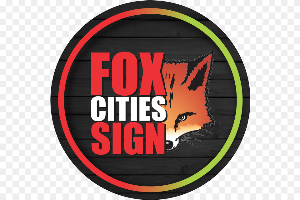 Fox Cities Sign Signs And Lighting Menasha Wi Red Fox, Animal, Mammal, Wildlife, Face Free Png