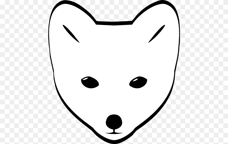 Fox Clipart Black And White, Animal, Mammal, Wildlife, Stencil Png