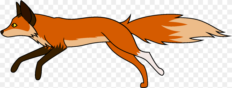Fox Clipart Running Fox Running Clipart, Animal, Canine, Mammal, Red Fox Png
