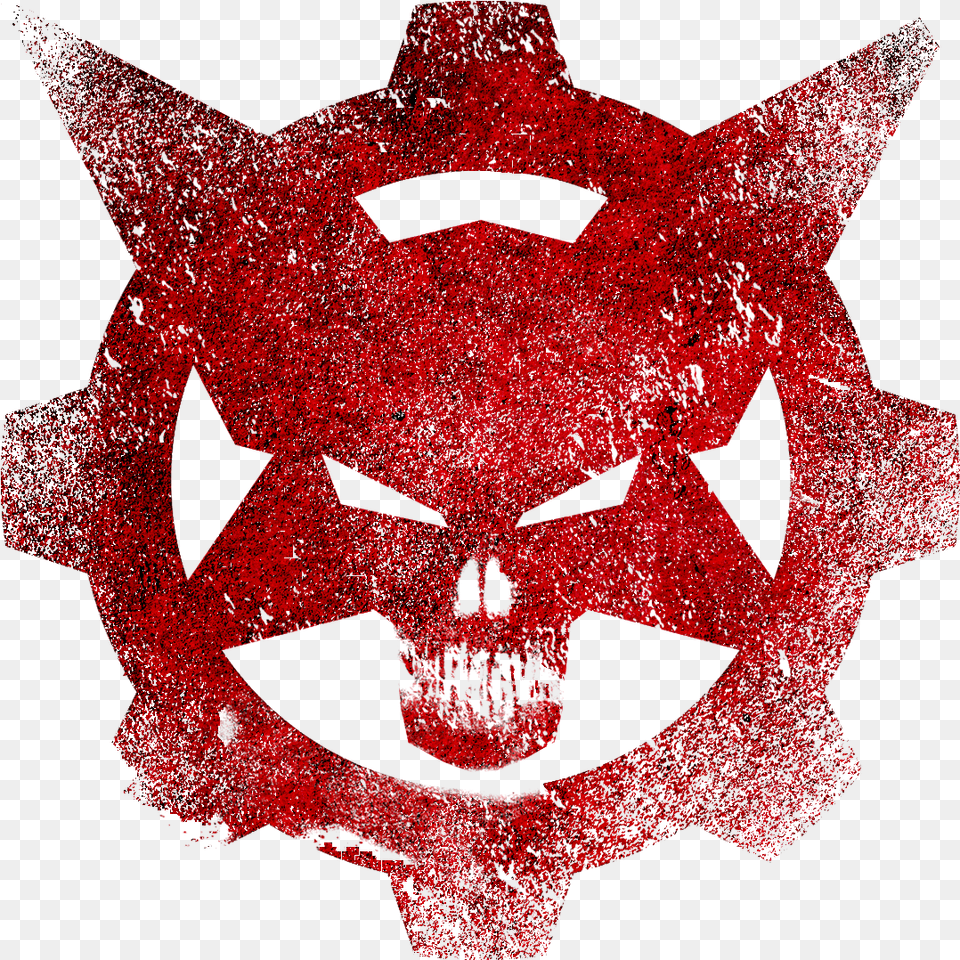 Fox Cog Gear Cog Transparent Gears Of War, Emblem, Logo, Symbol Png Image